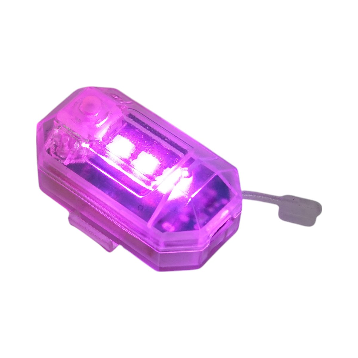 Set 4 lampi LED RGB stroboscopice cu telecomanda, 10 moduri, 8 culori, baterie litiu 150mAh reincarcabila USB-C IP65